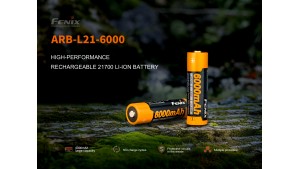 Fenix 21700 - 6000mAh - Acumulator Li-Ion - ARB-L 21-6000